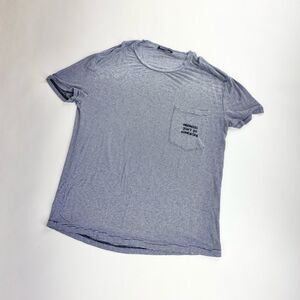 Brandy Melville one size striped mermaids pocket tee